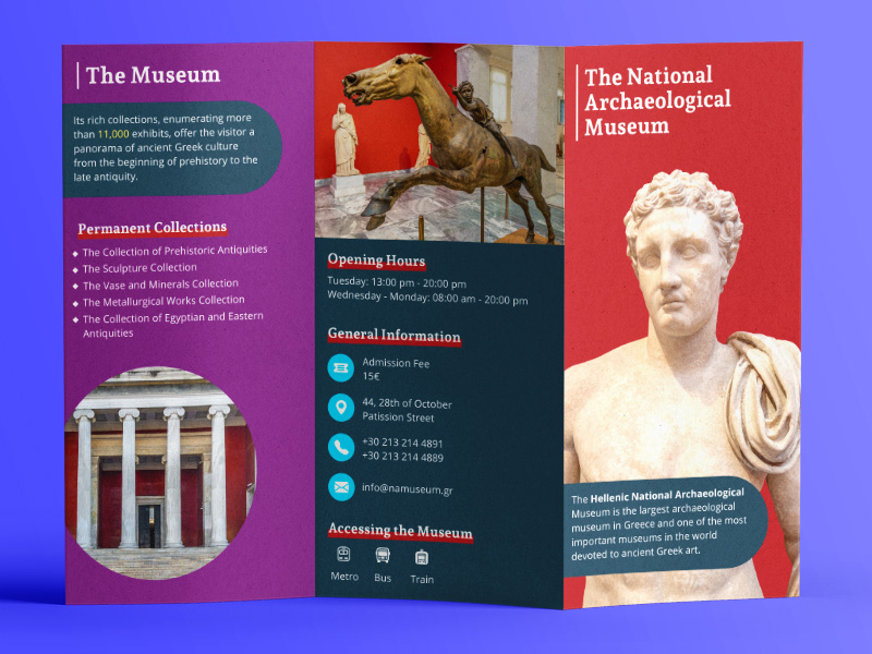 >Adobe InDesign Trifold Brochure