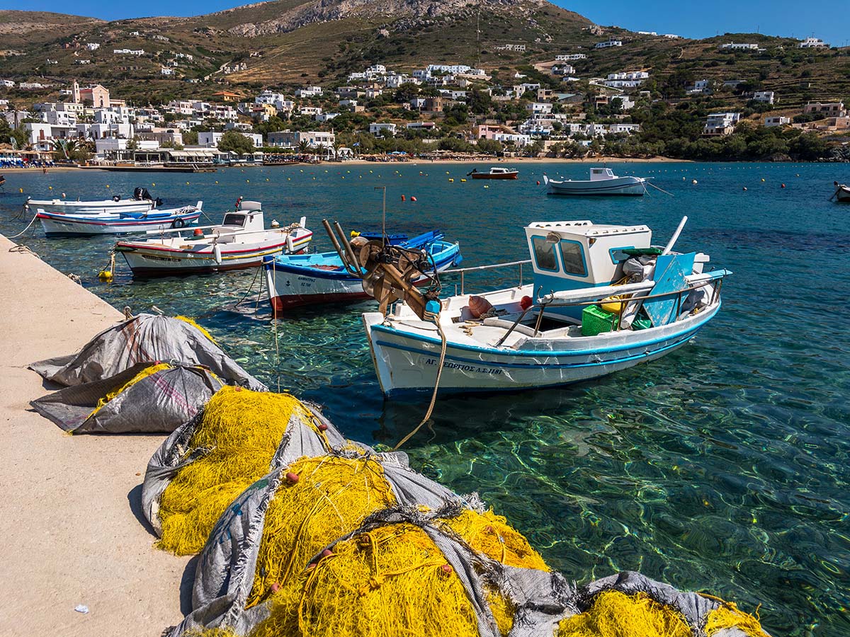 Syros Galissas Beach, Cyclades Island, Greece