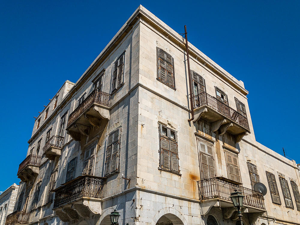 Hermoupolis Capital of Syros, Cyclades Island, Greece